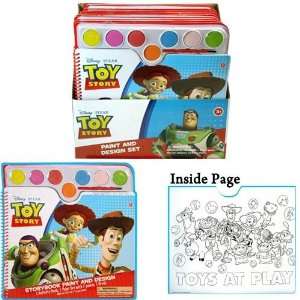  Toy Story Water Paint Set   12 Color Water Color Set: Home 