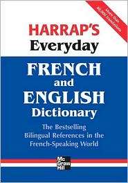 Harraps Everyday French and English Dictionary, (0071621237), Harrap 
