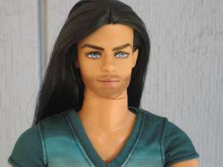 OOAK Fashion Ken doll repaint & reroot Barbie male ken art doll by 