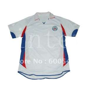  only shirt chile 2011 2012 jersey away white soccer 
