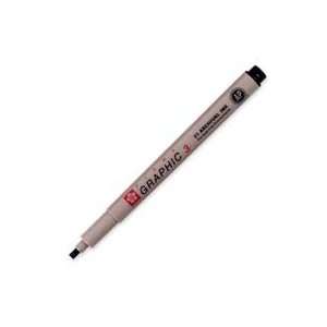  Sakura of America Products   Graphic Pen, Chisel Tip, 3.0mm, Water 