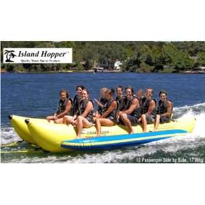  Island Hopper Commercial Banana Water Sled   10 person 
