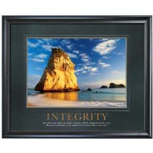  Successories Integrity Cathedral Rock Motivational Poster 