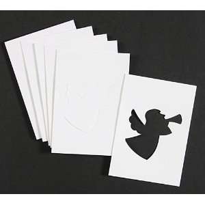  Angel Iris Folding Card Toppers 6 pk