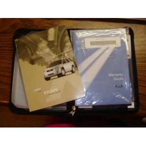  2005 Ford Escape Hybrid Owners Manual Automotive