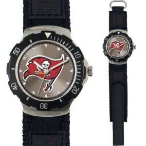   Buccaneers Game Time Agent Velcro Mens NFL Watch: Sports & Outdoors