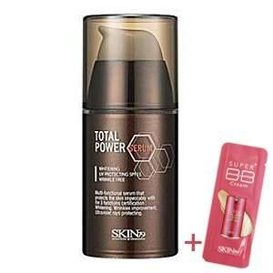   Total Power Serum 50ml with Free Hot Pink BB Cream Sample Beauty