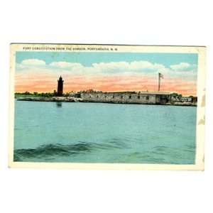   Fort Constitution Postcard Portsmouth New Hampshire 