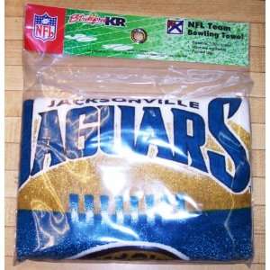  Jacksonville Jaguars NFL Bowling Towel 16 x 26 Sports & Outdoors