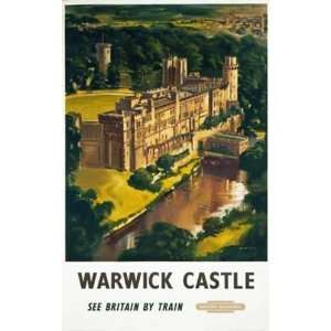  Bagley   Warwick Castle   See Britain By Train Giclee on 
