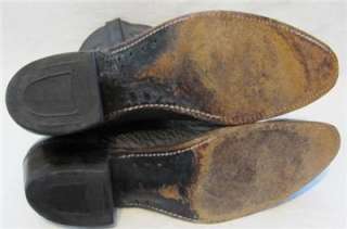 Vintage Abilene EXOTIC Skin Cowboy Boot Men sz 13 B  