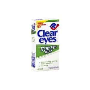  Clear Eyes Itchy Eye Relief Drops (formerly ACR) 1oz 