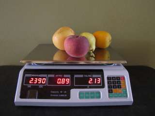 COMPUTING DIGITAL FOOD PRODUCE PRICE MEAT WEIGH SCALE  