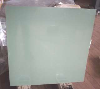 ABS Sheet Plastic. 36 x 36 x .125.Green. Textured on one side.  