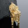 Antique INDIAN Solid 18K GOLD Thali Wedding Ornament PENDANT INDIA ca 