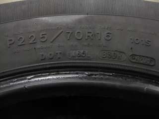 TWO GOODYEAR INTEGRITY 225/70/16 TIRES (WK0242)  
