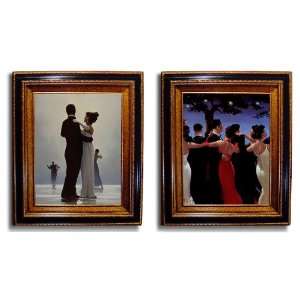 The Waltzers & Dance Me Til the End of Love by Jack Vettriano Black 