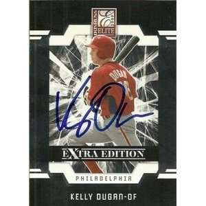  Kelly Dugan Signed 2009 Donruss Elite Card Phillies 