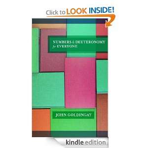 Numbers and Deuteronomy for Everyone John Goldingay  