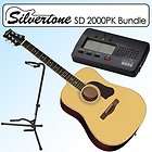 Silvertone SD2000PK Acoustic Guitar Starter Gift Set Ki