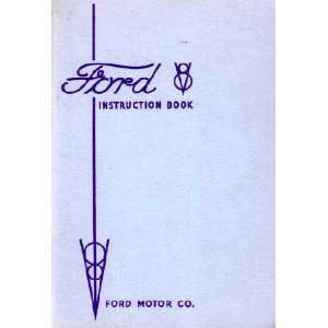  1935 FORD V 8 V8 Car Owners Manual User Guide: Automotive