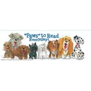  Eureka Wags and Whiskers Bookmarks, Set of 36, Paws to 