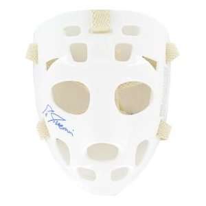 Eddie Giacomin White Mylec JR Goalie Mask  Sports 