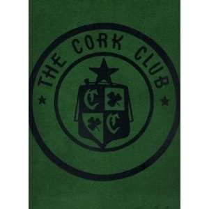  The Cork Club Menu Houston Texas Glenn McCarthy 1970 