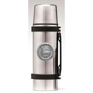   Steel Thermos 1 Liter   NCAA College Athletics: Sports & Outdoors