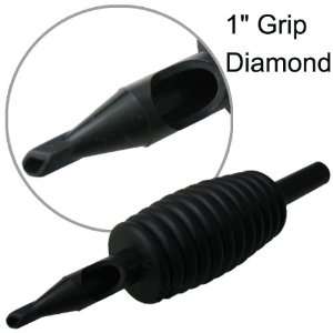  1 Inch Sterile Disposable Black Silicone Grip   3 Diamond 