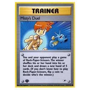  Pokemon   Mistys Duel (123)   Gym Heroes Toys & Games