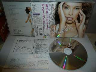 KYLIE MINOGUE FEVER +4 BONUS TRACK JAPAN CD OBI 2548yen  
