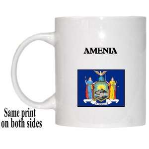  US State Flag   AMENIA, New York (NY) Mug 