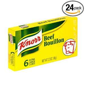 Knorr Bouillon Beef, 2.3 Ounce Packages (Pack of 24):  