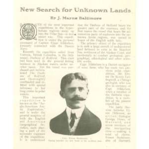  1907 Ejnar Mikkelsen Anglo American Arctic Exploration 
