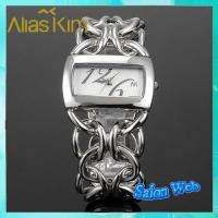 Alias Kim New Modern Design Delicate Silver Ladies Women Girl Quartz 