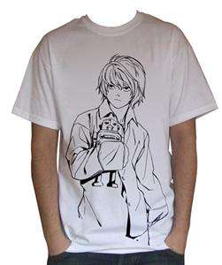 Death Note T Shirt Near Kira L Anime S M L XL XXL XXXL  