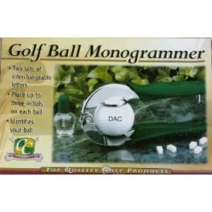 Golf Gifts & Gallery Clubhouse Collection Golf Ball Monogrammer 