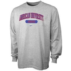  Nike American Eagles Ash Classic Arch Logo Long Sleeve T shirt 