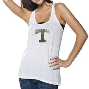  UT Vol Tee Shirt : Tennessee Volunteers Ladies White 