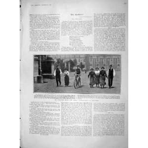   1903 DRESSMAKERS PARIS WALKING MANIA CHURCH VOLENDAM