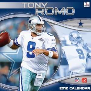  Turner Dallas Cowboys 2012 Wall Calendar Sports 
