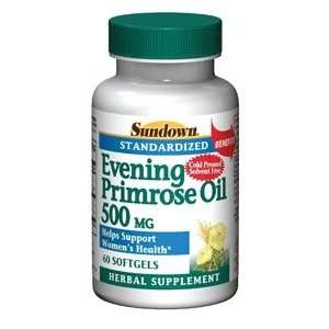  Sundown Evening Primrose Oil 500 mg Softgels, 60 ct 