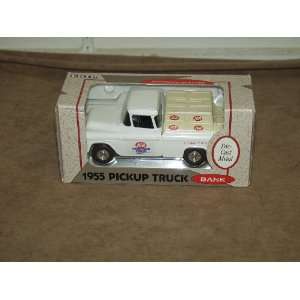  Ertl Die Cast Metal 1955 Pick Up Truck Coin Bank IGA Toys 