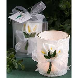  Elegant Calla Lily Candle Wedding Favors: Home & Kitchen
