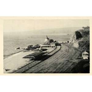  1914 Print Vina del Mar Chile Ciudad Jardin Beach Shore 