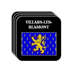 Franche Comte   VILLARS LES BLAMONT Set of 4 Mini Mousepad Coasters