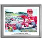 Schumacher 7 Volte Campione del Mondo print