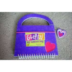 Little Girls Address Book    Girlfitti my address bag  just for girls 