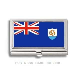  Anguilla Flag Business Card Holder Case 